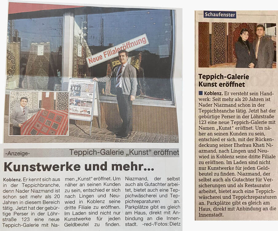 Artikel Ruhr Zeitung